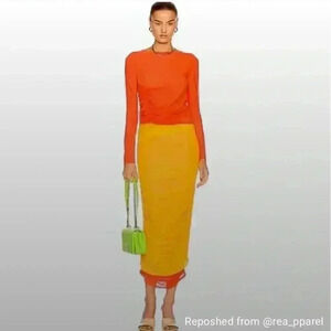 Mesh Simon Miller Pluto Ruched Skirt